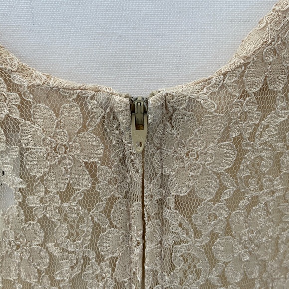 Vintage ~ Two-Piece Lace Dress ~ Size 7/8 - Picture 5 of 8